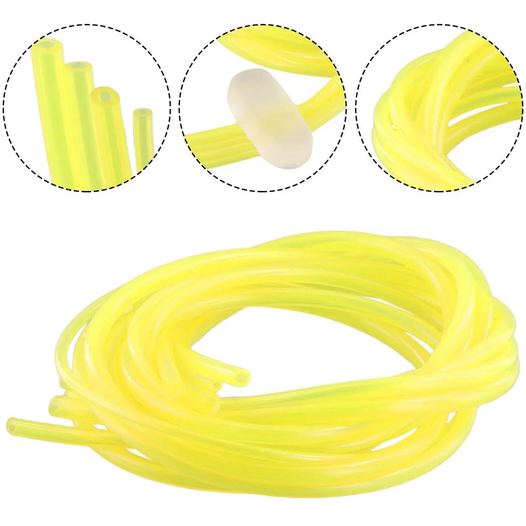 Fuel Line Convenient and Practical 4Pcs Petrol Fuel Line Hose Set for Strimmers Trimmers Chainsaws Brushcutters