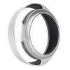 2Pcs Aluminium Alloy Hollow Out Lens Hood 40.5 Mm for Leica Camera Silver