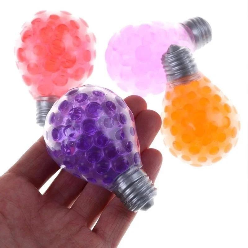 Adult Venting Grapes Anti Stress Face Reliever Bulb Ball Autism Mood Squeeze Relief Healthy Toy Vent Toy Extruded Discoloration