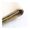 Used Prada Long Wallet, Gold Hardware, Gold Leather, Made In Italy