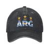 Classic Argentina Flag    Baseball Cap Unstructured Unisex Women Soccer Fan Distressed Washed Snapback Outdoor Gift Hat