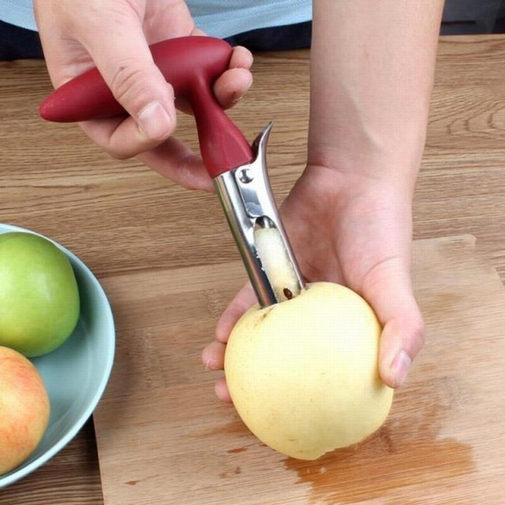 Sharp Serrature Apple Core Cutter Stainless Steel Knife Corers Apple Corer Tool  Baking Supplies