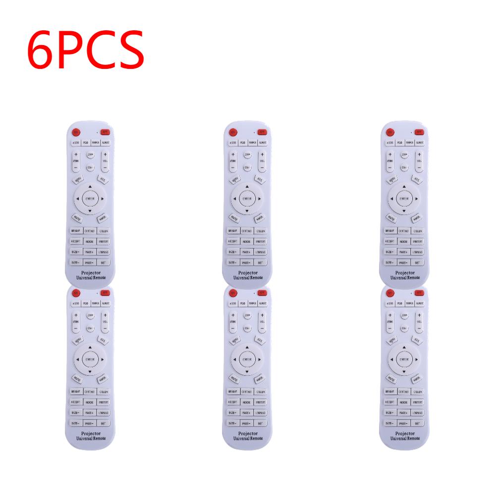 1-10PCS Universal Projector Remote Control Replacement Projector Remote Control for ThundeaL Byintek Vivicine WZATCO Projector