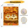 Disney Chip and Dale Digital Oil Painting Art Kit DIY Handmade Autumn Home Decoration Gift