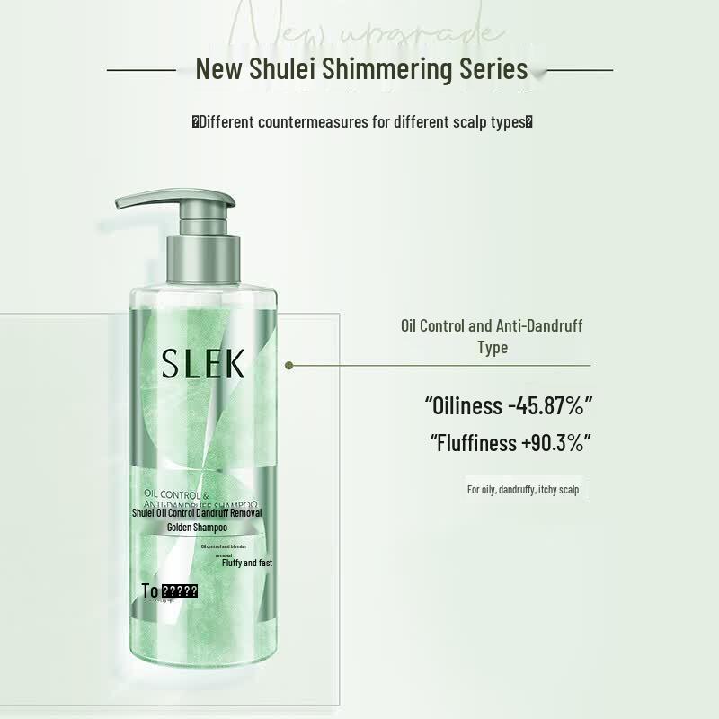 Sleek Oil Control & Anti-Dandruff Shampoo