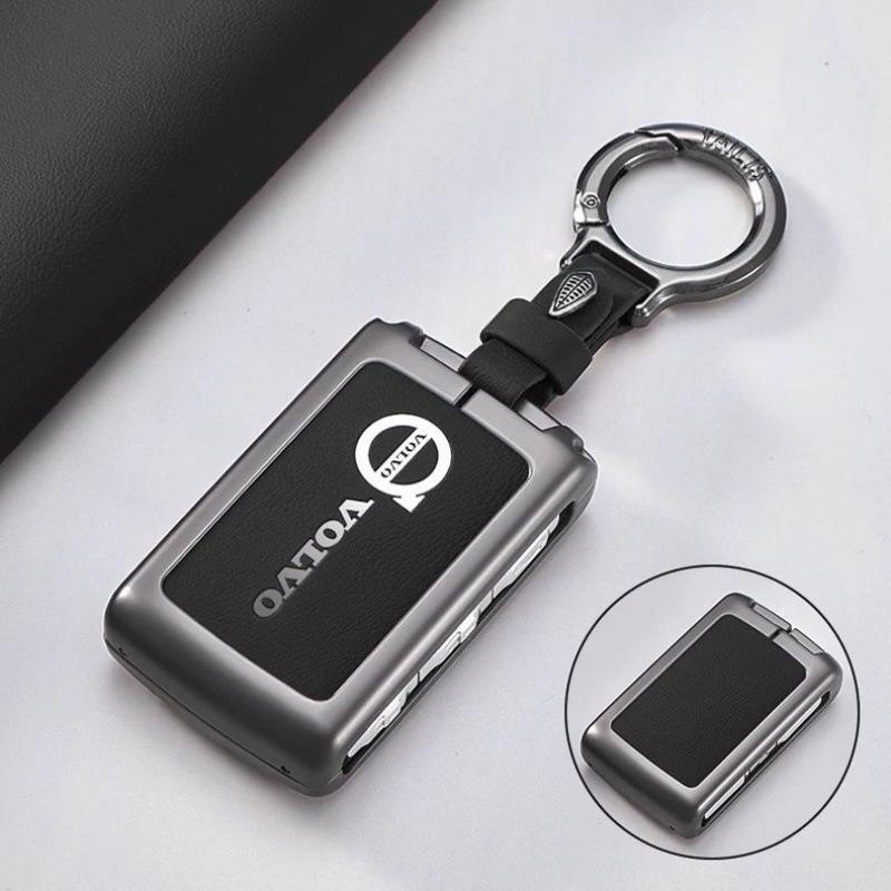 Kryt klíče Volvo: Kompatibilní s XC60, S90, S60, XC90, XC40 - Taška s přezkou pro úpravu