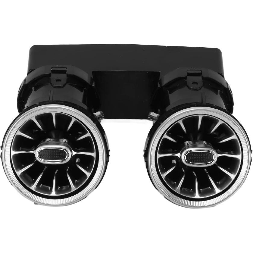 

3 Color Rear LED Vent Ambient Light Kit for C GLC Class W205 X253 2015‑2018 ABS PC Replacement Rear Outlet with Matte Finish