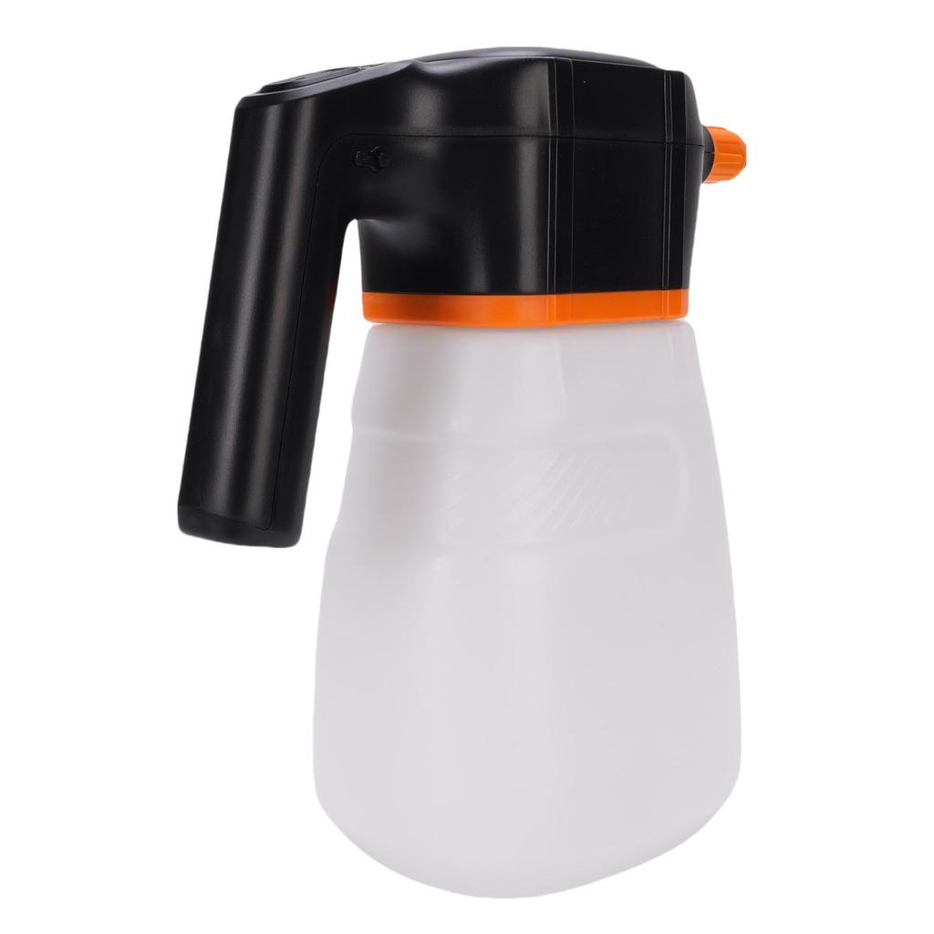 Autowäsche Elektrischer Schaumsprüher 2L 6000mAh Akku Hochdruck Wiederaufladbar Kabellos Seifensprüher