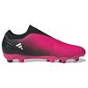 Adidas X Speedportal .3 Laceless Firm Ground Soccer Shoes Unisex Soccer Shoes Pink Black GZ5065