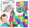 PicassoTiles Magnetic Construction Set, Educational, 30 Pieces