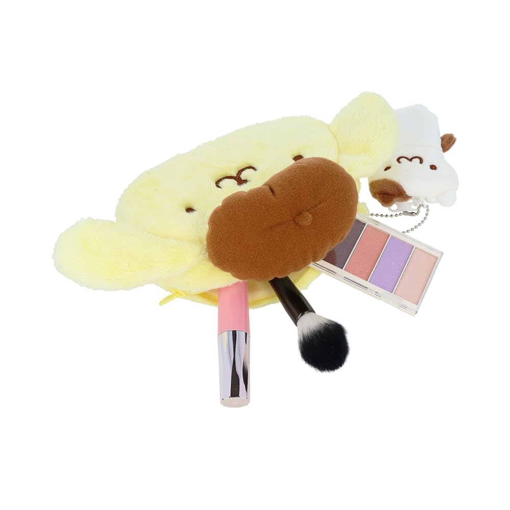 Stationery Sanrio Character Pouch Set Nakayoshi Pouch Set SC Pompompurin Muffin S2334631 Sun-Star &