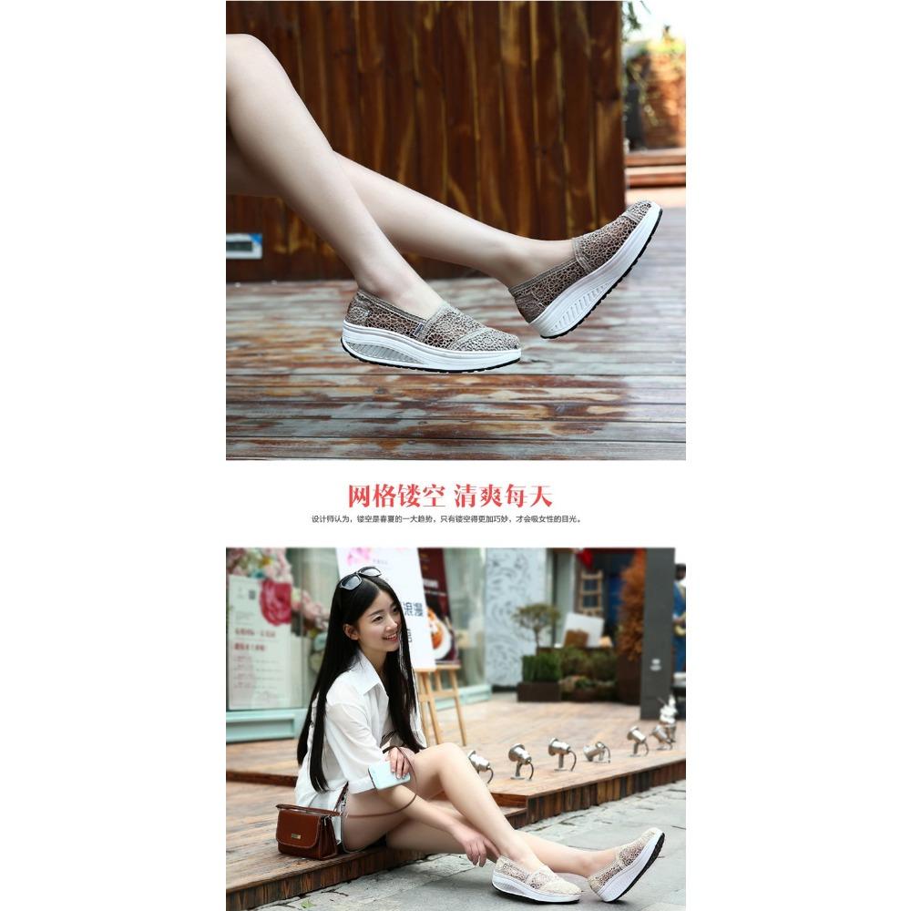 Summer canvas shoes, women's platform lese lace shoes, mesh cloth breathable, heightened small white shoes, flatform mesh shoes, women's single shoes