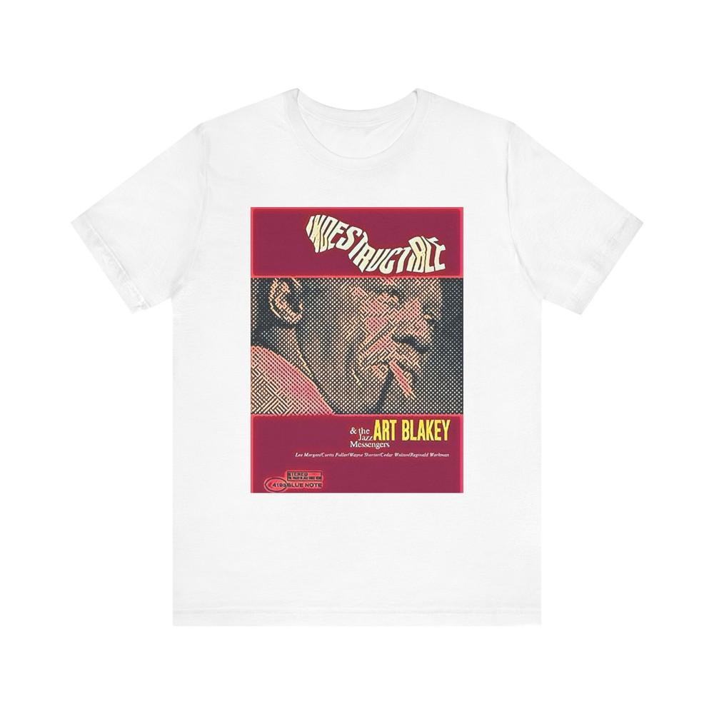 

Indestructible Art Blakey Graphic Print Tee Shirt Short Sleeve Crewneck XL