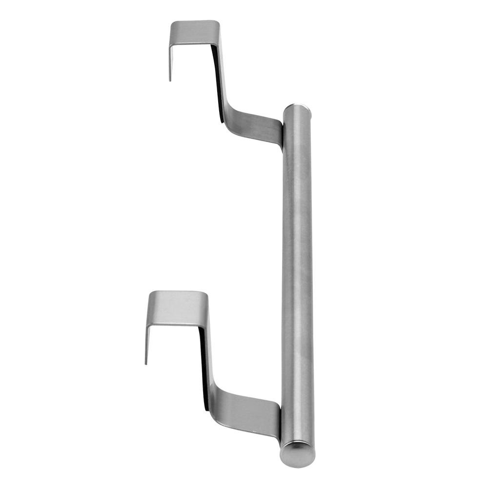 Towel Rack Bar Bathroom Kitchen Hanging Holder 2 Size Home Storage Kitchen Tools Stainless Steel Over Door Cabinet Shelf Rack