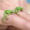 Funny Frog Ring Cute Animal Shape Opening Adjustable Rings For Women Men  Cute Frog Finger Ring Jewelry Accessories