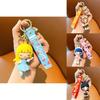 Sweet Sporty Girl Keychain Pvc Anime Figurine Stylish Bag Charm Car Key Ring For Parties And Gifts