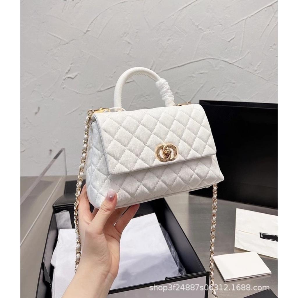 Retro-Tasche Damen neue kleine duftende Wind-Diamant-Tasche große Kapazität Handtasche trendige Damen-Tasche Mode Schulter-Umhängetasche