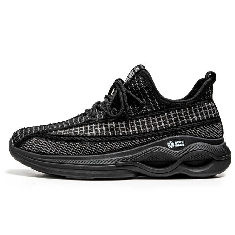 Fashion High Sole Massive Leopard Shoes Man Casual Black Sneakers Men's Boot Size 48 Sport 2025summer What's Specials Street Tenus