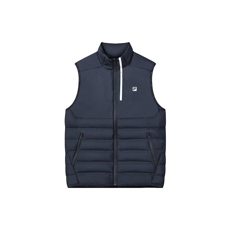 New FILA Down Vest Men's Royal Blue A11M141911F-NV