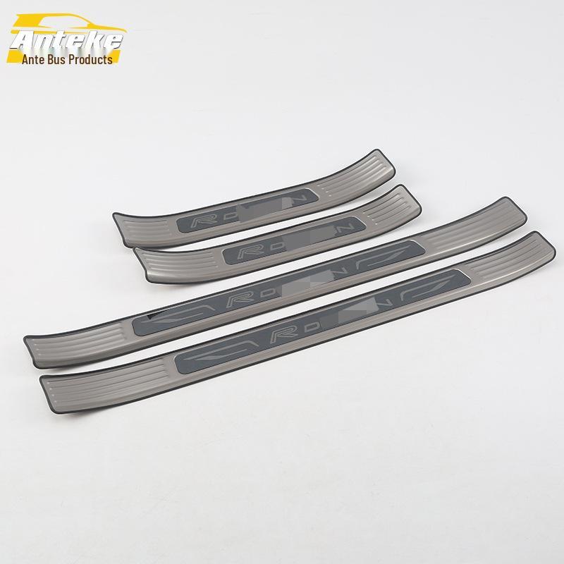 Fits 18 XC60 Models: Sill Trim Bright Strip, Bumper Trunk Welcome Pedal, Anti-Scratch Trim