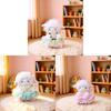 Plush Lamb Toy With Bowknot For Baby Gift And Kids Room Decor