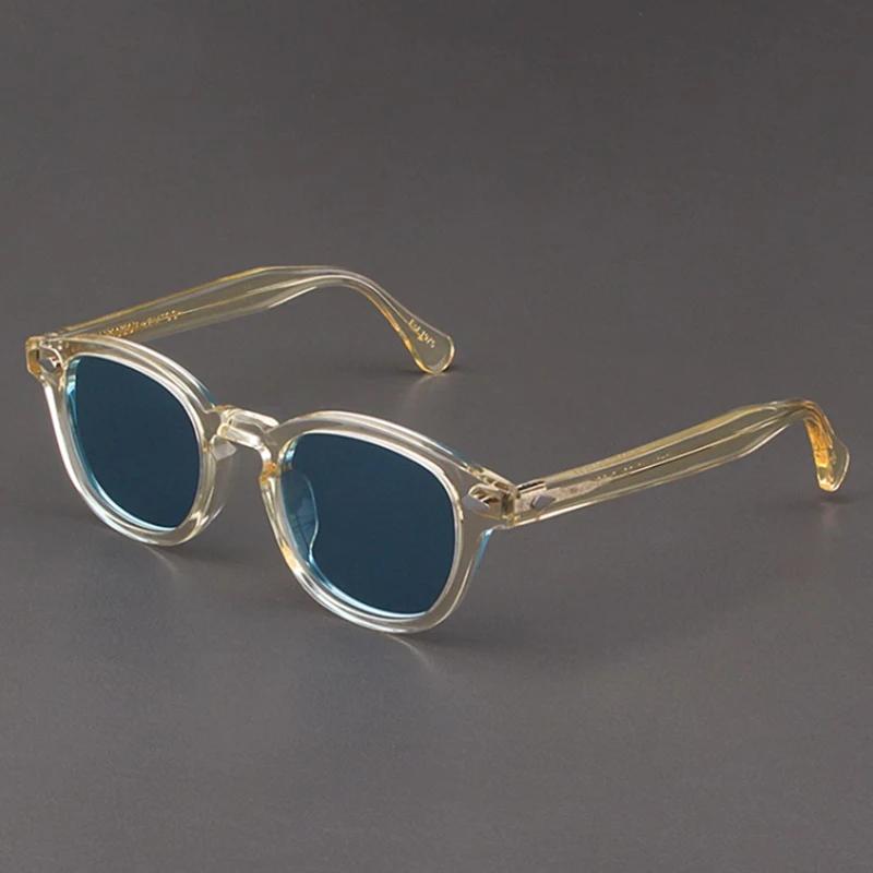 

Сонцезахисні окуляри Johnny Depp Lemtosh Polarized Sunglasses Woman Luxury Brand Vintage Acetate Driver Shade Окуляри нічного бачення