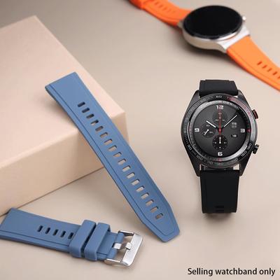 22mm Watch Strap For Huawei Watch Gt 2/2e/3 Pro Silicone Smartwatch Belt Bracelet Samsung Galaxy Watch 3/45mm/46mm S3 Band