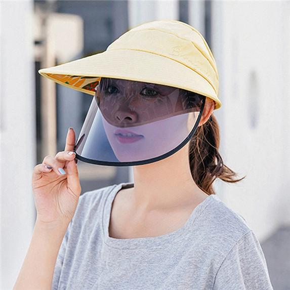 Women Adult Riding Mask Big Edge Sun Hat