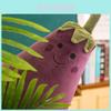 Purple Plush Eggplant Toy Soft And Huggable 23cm To 75cm In Height