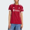 Adidas Aeroready Liverpool FC 25/26 Home Jersey Moisture-Wicking Crew Neck Short Sleeve Football Shirt Women tops JV6435