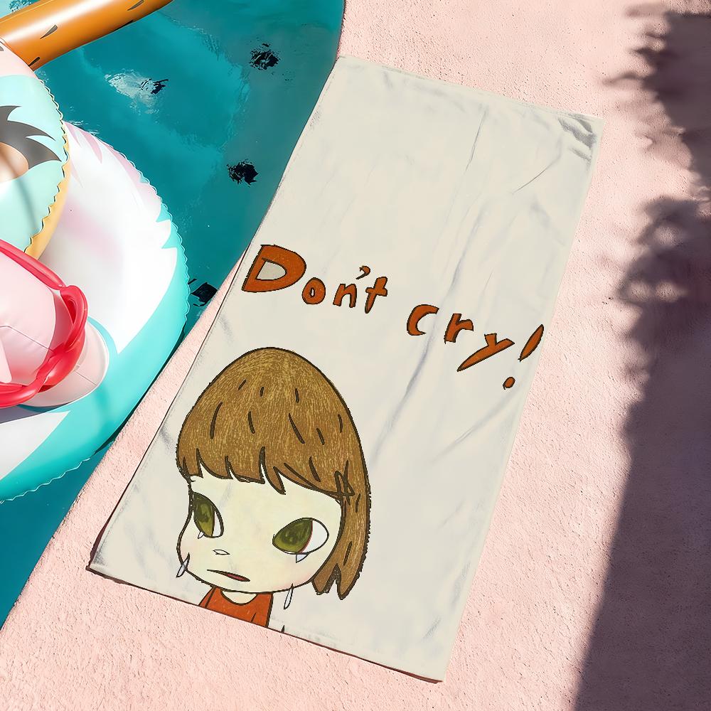 Art Y-Yoshitomo Nara Towel Towels For Beaches Yoga Studios Gyms Hot Springs Swimming Pools And Picnics