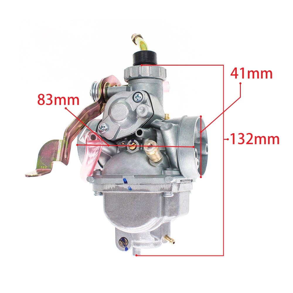 Carburetor for YAMAHA XTZ125 03-16 Motorcycle Flat Suction Plunger Carburetor