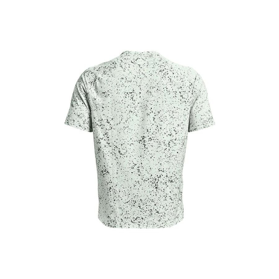 Under Armour Meridian Short-Sleeve Dip-Dye Sports Casual Crew Neck T-Shirt Men Tops Dreamy-Green 1373728-592