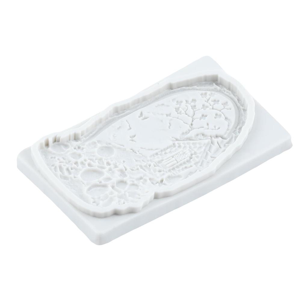 House Silicone Molds House Fondant Mold Cake Decorating Tools Cupcake Topper Chocolate Candy Craft Gum Paste Polymer Clay