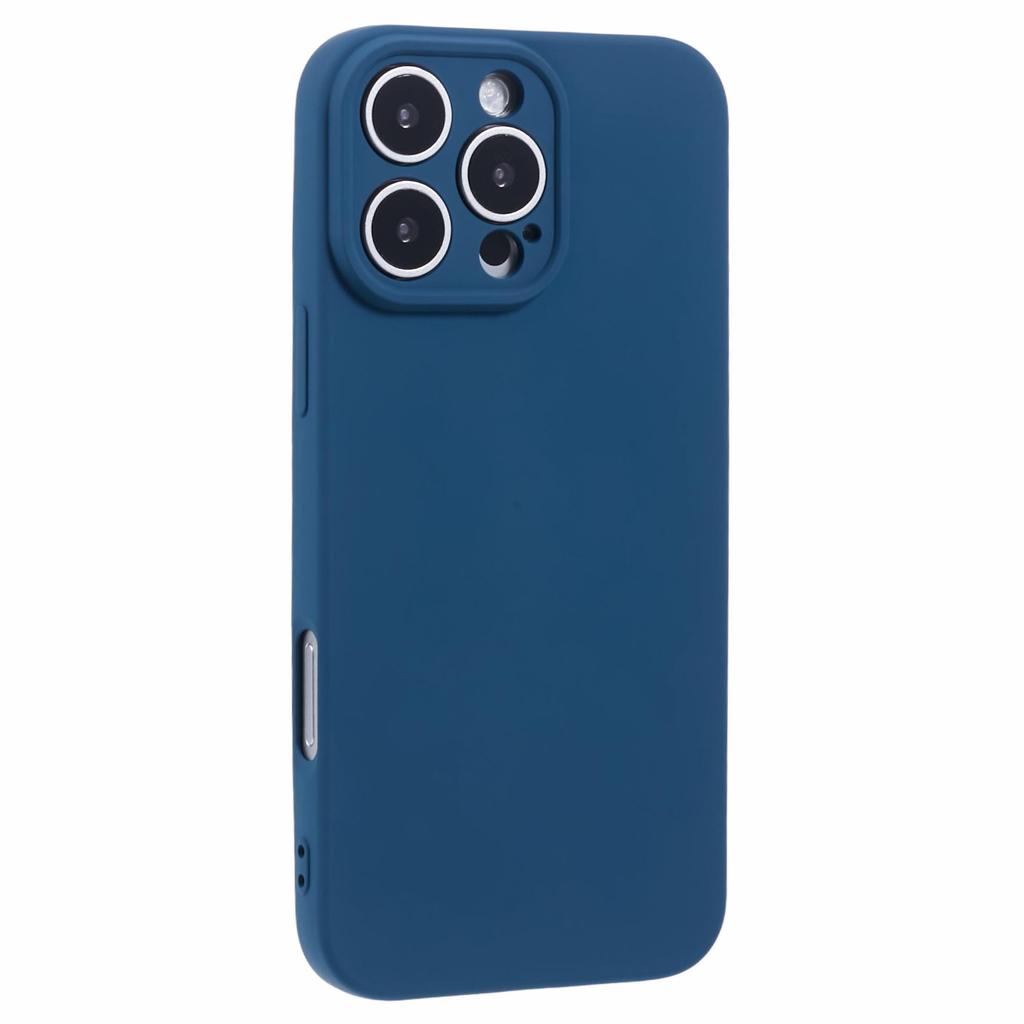 For iPhone 16 Pro Max Case Precise Cutouts TPU Fiber Lining Shockproof Phone Cover