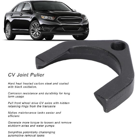 CV Joint Axle Removing Tool 63mm, Front Drive Axle Pulley Attachment, Slide Hammer Adapter for Automobile Repair, Inner CV Axle Removal Tool, Fits