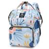 Fashion Print Nappy Backpack Bag Mummy Large Capacity Bag Mom Baby Multi-function Outdoor Travel Diaper Bags for Baby Care Stuff