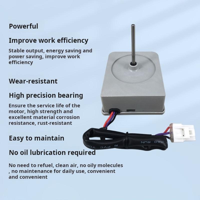 High Execution Refrigerator Fan Motor 2W 12V Counter Spin For Quick Cooling And Balanced Temperature