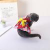 Western Style Pet Dresses for Cats Gotas Summer Satin Sphynx Cat Skirt Dress Kitten Kedi Persian Mascotas Clothes Dog Clothing