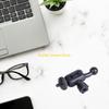 W89C 1/4inch to 17mm Ball Head Bracket Mount Adapter Holder Support Multiple Device Tripod Mount Connector Adjustable