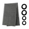 Recliners Chair Replacement Outdoor Folding Mesh Parts with 4 Bungee Cords for Lounge