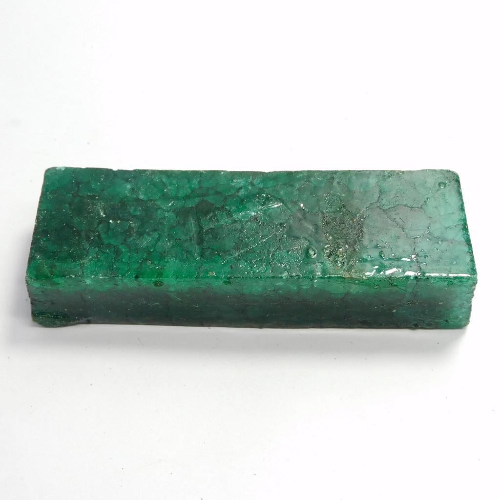 543 Ct Natural Green Emerald Uncut Huge Size Rough CERTIFIED Loose Gemstone