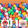 Cross-Border Micro Building Block Toy Set for Students, Small Particle Loose Parts