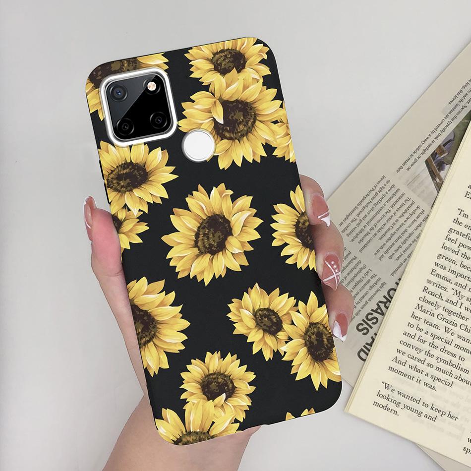 For OPPO Realme C25 C25S C25Y Case Cartoon Soft Silicone Matte Shockproof Phone Back Cover For Realme C 25 S Y Capa Funda Coque