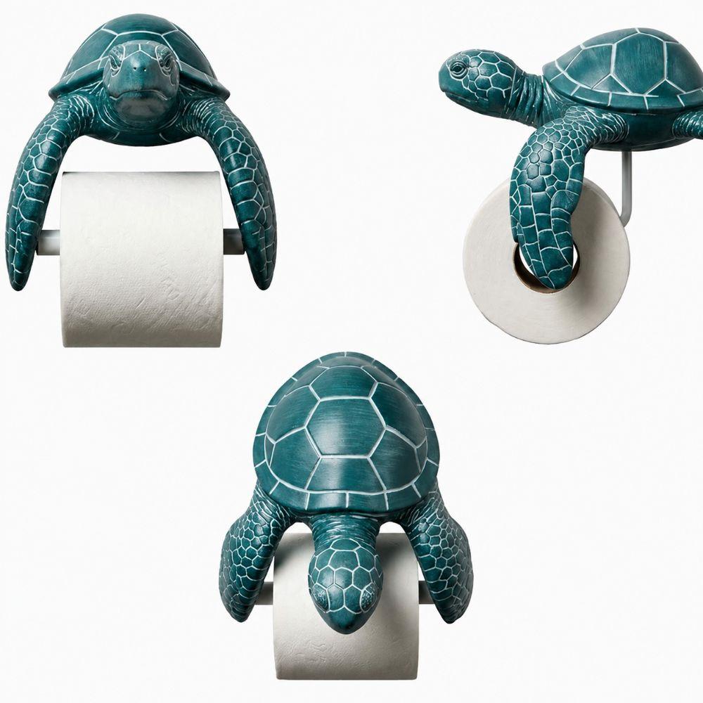 Coastal Themed Toilet Tissue Holder 3D Printed Toilet Paper Holder Decorative Roll Holder Bathroom