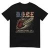 Chainsaw For Bureaucracy Funny D.O.G.E DOGE USA Flag T-Shirt