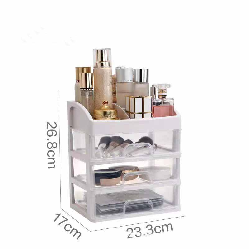 Makeup Organizer Jewelry Container Make Up Case Makeup Brush Holder Organizers Box Cosmetic Storage Box Rack