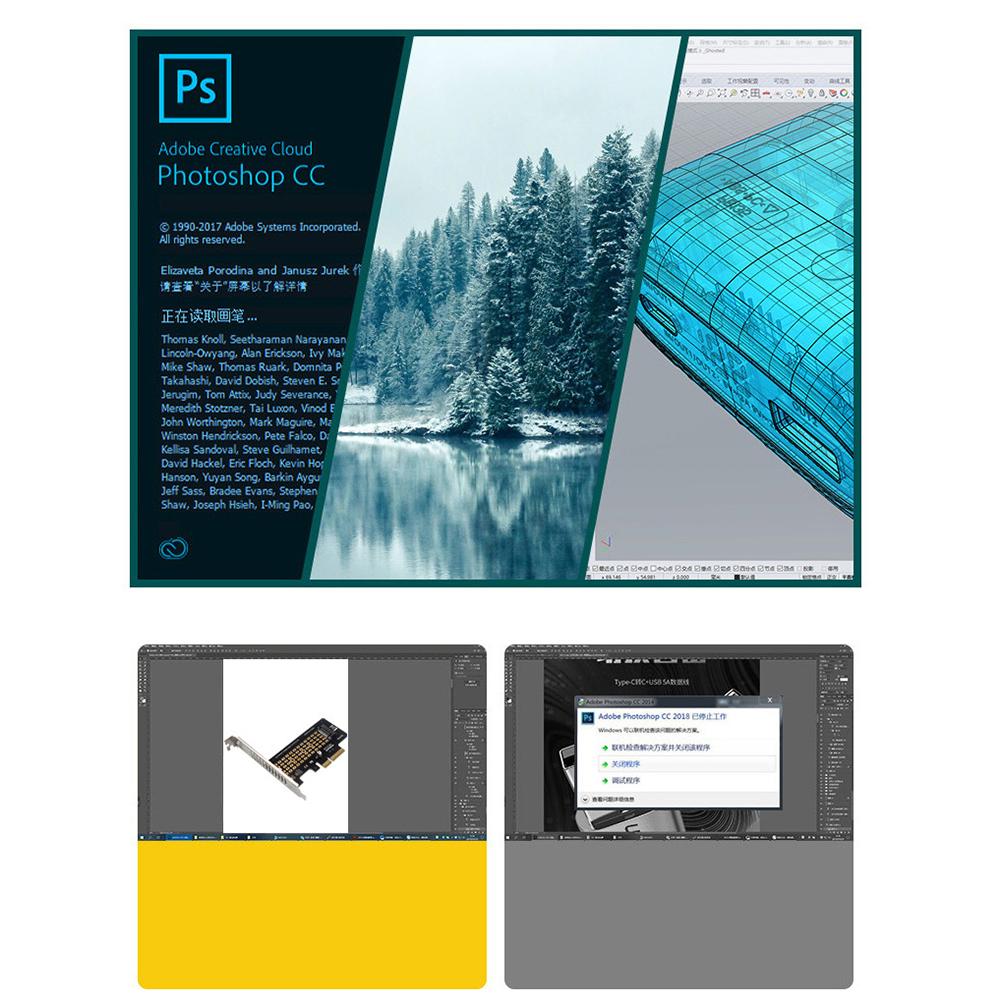 M.2 NVME To PCIe 3.0 X4 Adapter Up To 32Gbps PCI-E GEN4 for Desktop PC for 2280/2260/2242/2230 M.2 NVMe SSD
