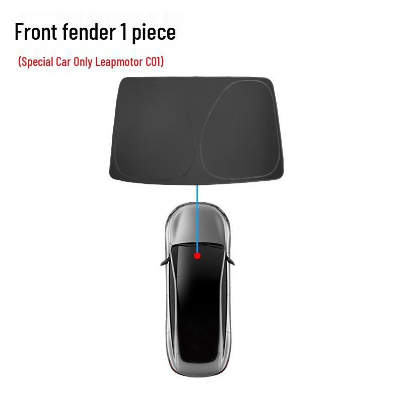 Leapmotor C01/C11 Window Sunshade: Privacy, Lightproof, Heat Insulation, Anti-Peeping Protection