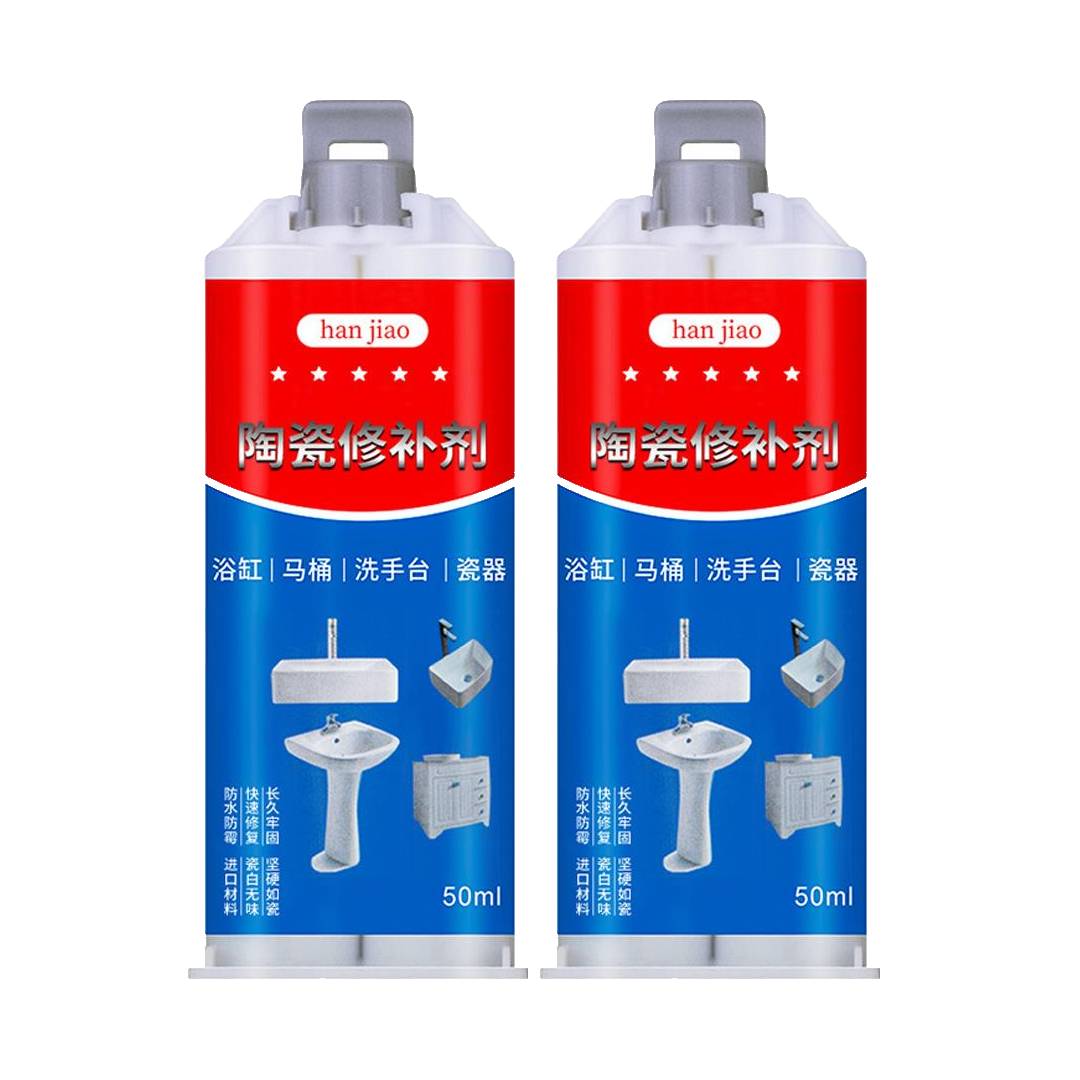 

2pcs/4pcs Ceramic Tile Repair Paste Household Strong Adhesive For Marble Floor Tiles Glaze Bathtub Toilet Sink Ceramic Repair